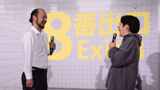 二宮和也＆河内大和『8番出口』あのシーンを再現！興収50億突破記念舞台挨拶