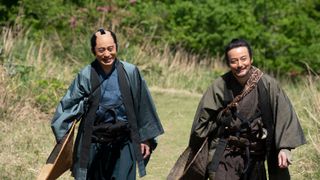 松本幸四郎＆山口馬木也「鬼平犯科帳 兇剣」場面写真