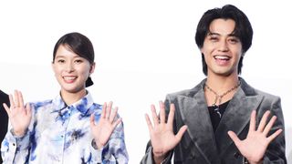 芳根京子＆高橋海人『君の顔では泣けない』公開記念舞台あいさつ
