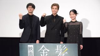 三代目JSB・岩田剛典、目指すは海外！映画『金髪』公開記念舞台あいさつ