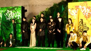 実写映画『WIND BREAKER／ウィンドブレイカー』グリーンカーペットにキャスト集合！