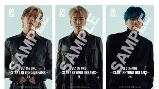 『BE:the ONE -START BEYOND DREAMS-』ムビチケカード＆特典サンプル＜ビジュアル＞