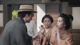 驚くトキ（高石あかり）…朝ドラ「ばけばけ」第72回の場面写真