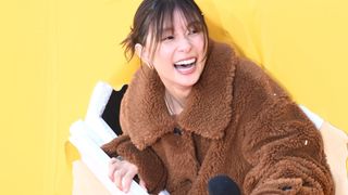 芳根京子、パネルを突き破り登場！ディズニー＆ピクサー『私がビーバーになる時』声優発表イベント