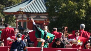 大河ドラマ「豊臣兄弟！」仲野太賀、白石聖ら豪華キャストが節分祭にズラリ！