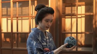 トキ（高石あかり）はクマ（夏目透羽）から逃げて…朝ドラ「ばけばけ」第97回の場面写真