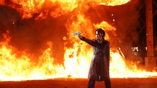 さらわれた天羽琉唯（入山杏奈）…「超宇宙刑事ギャバン インフィニティ」第5話場面写真