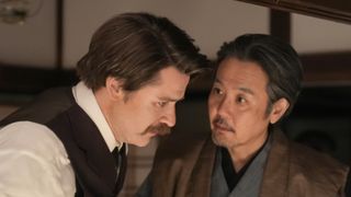 ヘブン（トミー・バストウ）の秘密を守るため…朝ドラ「ばけばけ」第118回の場面写真