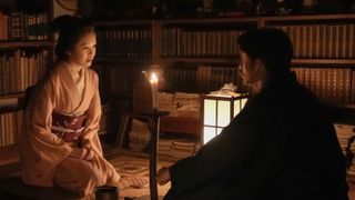 トキ（高石あかり）が怪談を語って…朝ドラ「ばけばけ」第120回の場面写真