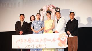 當真あみ、嵐莉菜ら役柄をイメージした衣装で登場！『パリに咲くエトワール』公開記念舞台挨拶