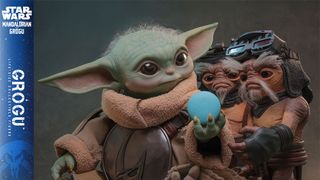 実物大サイズ！『スター・ウォーズ』最新版グローグー＆ドロイド修理屋の1/1スケールフィギュア