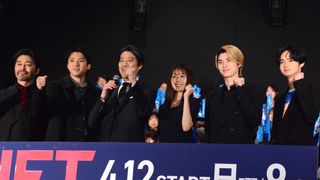 堤真一・山田裕貴・有村架純・本田響矢ら日曜劇場「GIFT」舞台挨拶の様子