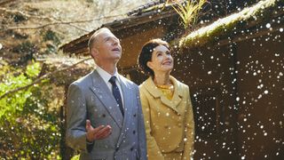 サイモン・ペッグ、NHKドラマ「魯山人のかまど」で藤竜也と共演　第4回場面写真