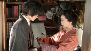 【画像6枚】朝ドラ「風、薫る」りん（見上愛）はシマケン（佐野晶哉）に会って…第24回場面写真