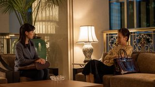 細木数子の表と裏…Netflixシリーズ「地獄に堕ちるわよ」キャラクターカット