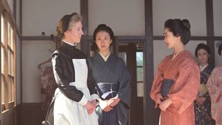 【画像7枚】朝ドラ「風、薫る」りん（見上愛）がバーンズ（エマ・ハワード）に質問して…第26回場面写真