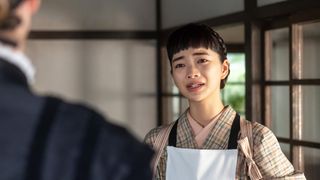 【画像4枚】朝ドラ「風、薫る」過去を思い出したりん（見上愛）に、バーンズ先生は…第28回場面写真