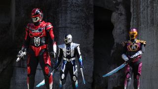 怜慈＆刹那＆駆無がデス・ギャバンに挑む！「超宇宙刑事ギャバン インフィニティ」第14話場面写真