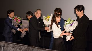 『アギトー超能力戦争ー』キャスト、要潤＆賀集利樹へのサプライズ失敗!?大ヒット御礼舞台あいさつ