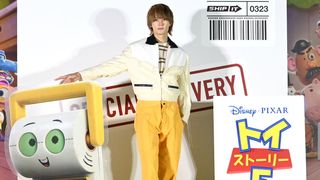 『トイ・ストーリー5』佐野勇斗（スマーティー・パンツ役）サプライズ登壇！声優発表イベント
