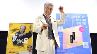 驚異の若々しさ！80歳アクション俳優・倉田保昭『夢物語 The Living Dragon』舞台挨拶