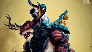 「PROJECT R.E.D.」新ヒーローの相棒は角獣！「角醒ハンター オメガホーン」キャラクタービジュアル
