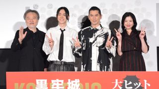 本木雅弘×菅田将暉×吉高由里子、笑顔あふれるトーク『黒牢城』公開御礼舞台挨拶