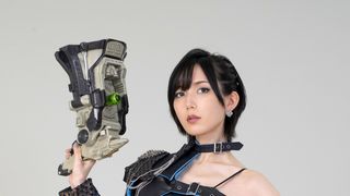 光宗薫、鉄扇で華麗に戦うハンターに！「角醒ハンター オメガホーン」新キャラビジュアル