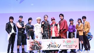 「超ギャバン」長田光平が続投、主要キャスト勢揃い！「角醒ハンター オメガホーン」制作発表会見