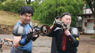 インポッシブルがハンター役でゲスト出演！「角醒ハンター オメガホーン」第3話場面写真