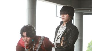 イバルから炎角を取り戻せ！「角醒ハンター オメガホーン」第9話場面カット