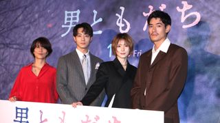 松岡茉優、井上祐貴、中島歩が登壇！映画『男ともだち』完成報告試写会
