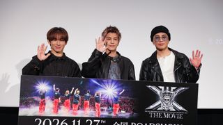 NAOTO・岩田剛典・OMI、三代目JSBライブフィルム完成披露の様子