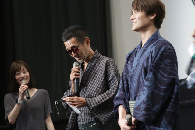 仮面ライダー俳優たちが浴衣でずらり！『GOZEN－純恋の剣－』公開記念舞台あいさつ（7枚目）