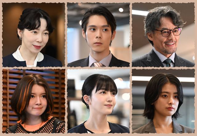 (上段左から)平岩紙、細田佳央太、山口馬木也(下段左から)柿原りんか、久保史緒里、竹内櫻