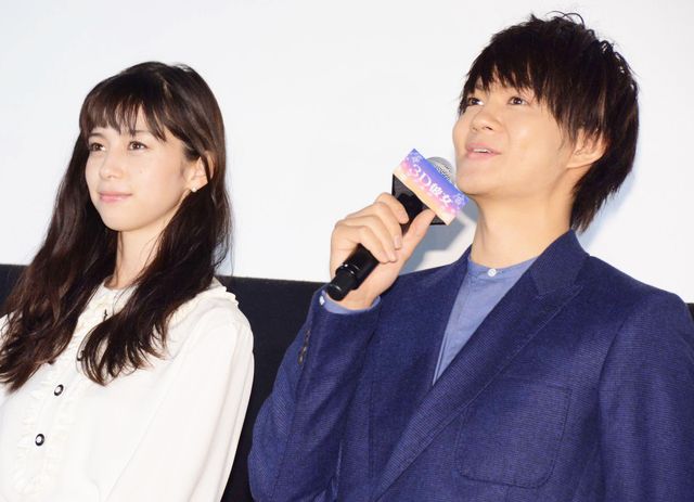 『3D彼女　リアルガール』公開記念舞台あいさつ（5枚目）