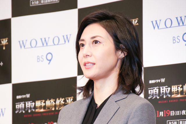 織田裕二、松嶋菜々子、風間俊介ら「やり直したいこと」トーク！「連続ドラマW　頭取　野崎修平」完成披露（7枚目）