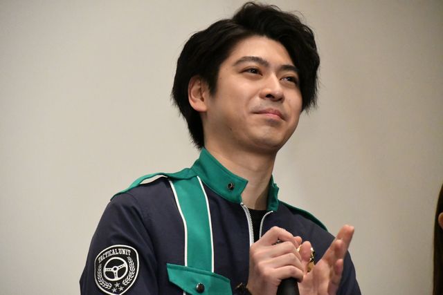 結木滉星、髪の毛の先まで絵になる！『劇場版　騎士竜戦隊リュウソウジャーVSルパンレンジャーVSパトレンジャー』『魔進戦隊キラメイジャー　エピソードZERO』初日舞台あいさつ（11枚目）