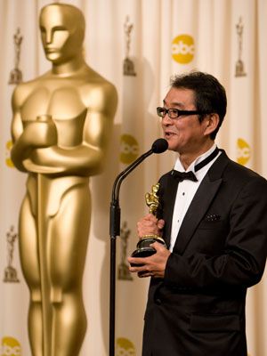 第81回アカデミー賞で『おくりびと』が外国語映画賞を受賞したときの滝田監督