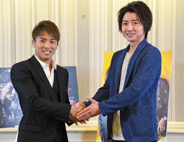 王者のベルトが似合う！藤原竜也＆ボクシング井上尚弥選手（5枚目）