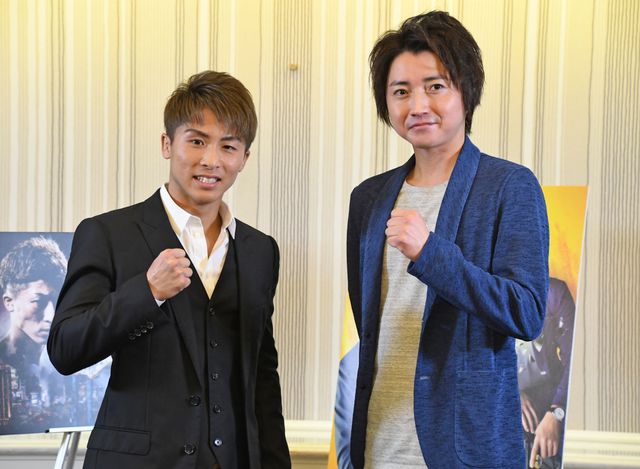 王者のベルトが似合う！藤原竜也＆ボクシング井上尚弥選手（6枚目）
