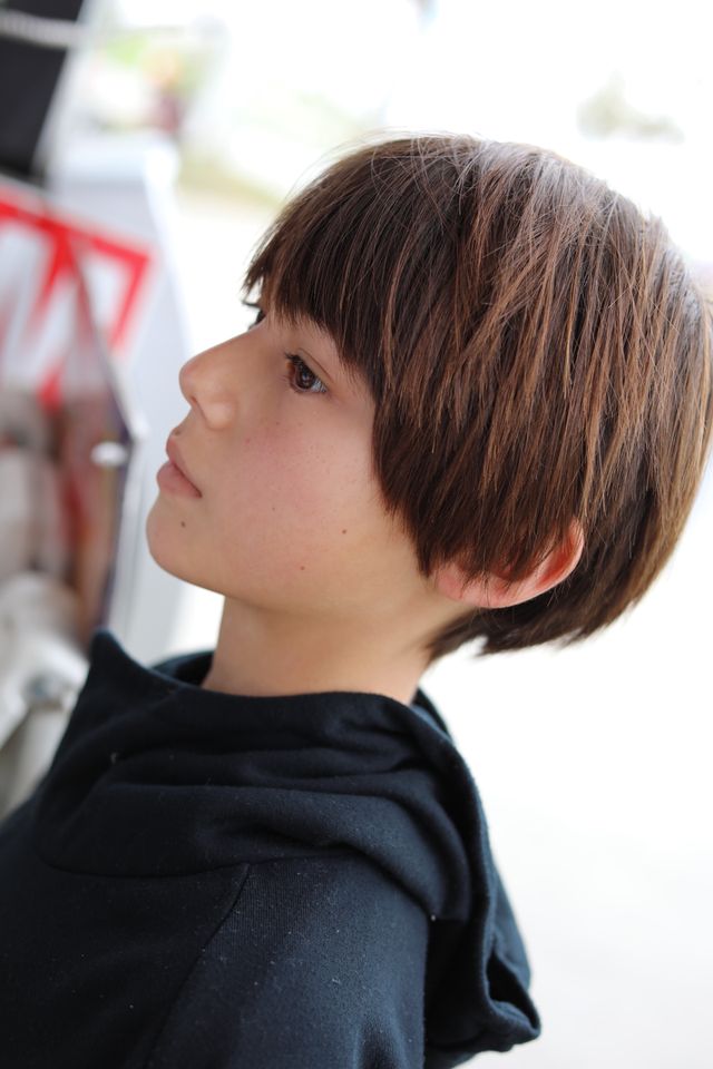 「二次元の世界にいそう」ハーフ美少年の翔：フォトギャラリー