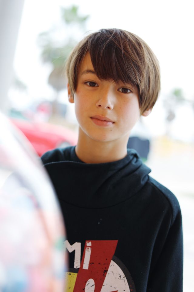 「二次元の世界にいそう」ハーフ美少年の翔（2枚目）