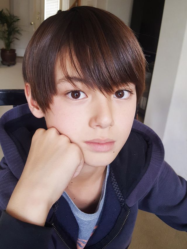 「二次元の世界にいそう」ハーフ美少年の翔（4枚目）