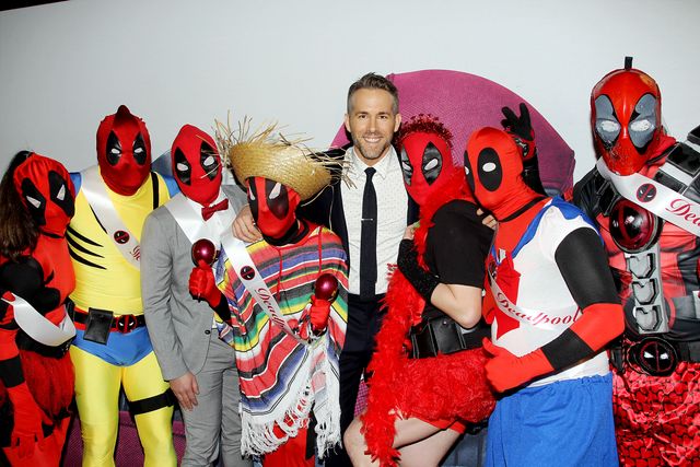 愛されライアンがデッドプールで囲まれる！『デッドプール』プレミアフォトギャラリー：フォトギャラリー