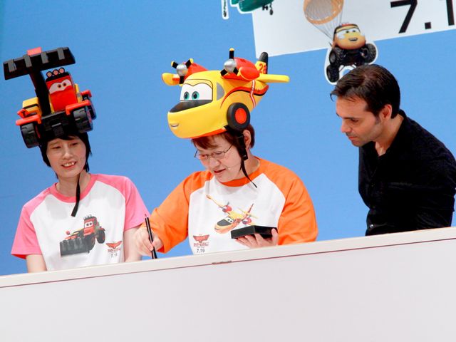 映画『プレーンズ2/ファイアー&レスキュー』来日記者会見イベント写真ギャラリー（5枚目）