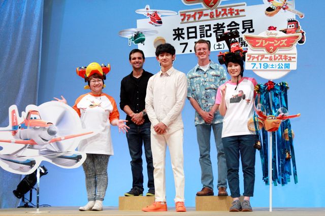 映画『プレーンズ2/ファイアー&レスキュー』来日記者会見イベント写真ギャラリー（9枚目）