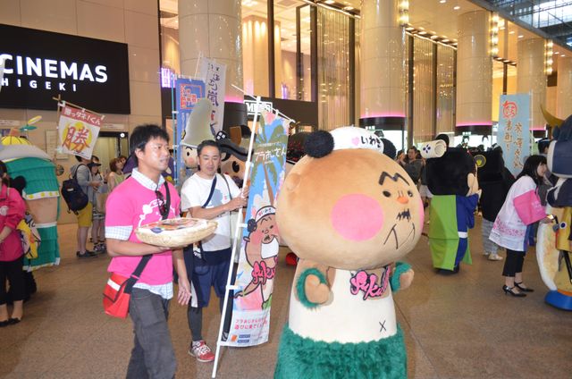 歴史系人気ゆるキャラが東京・有楽町を大名行列！　画像ギャラリー（4枚目）