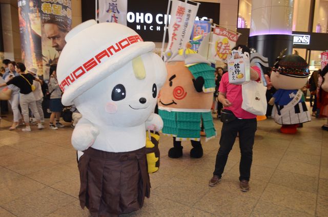 歴史系人気ゆるキャラが東京・有楽町を大名行列！　画像ギャラリー（6枚目）