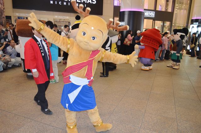 歴史系人気ゆるキャラが東京・有楽町を大名行列！　画像ギャラリー（11枚目）